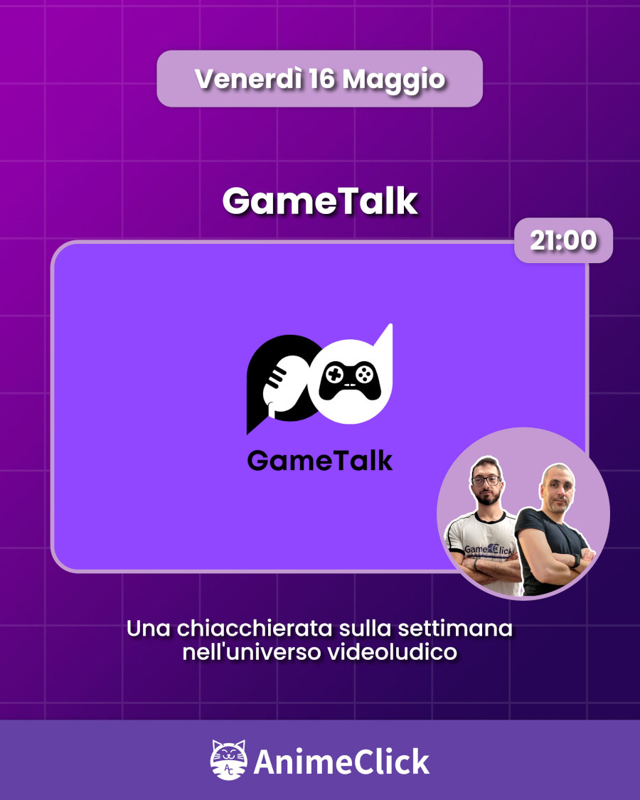 AnimeClick su Twitch: programma dal 12 al 18 maggio AnimeClick su Twitch: programma dal 12 al 18 maggio